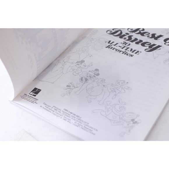 The Best of Disney, Songbook, 30 All-time Favorites, Piano, Vocal, Guitar, - Picture 2 of 4